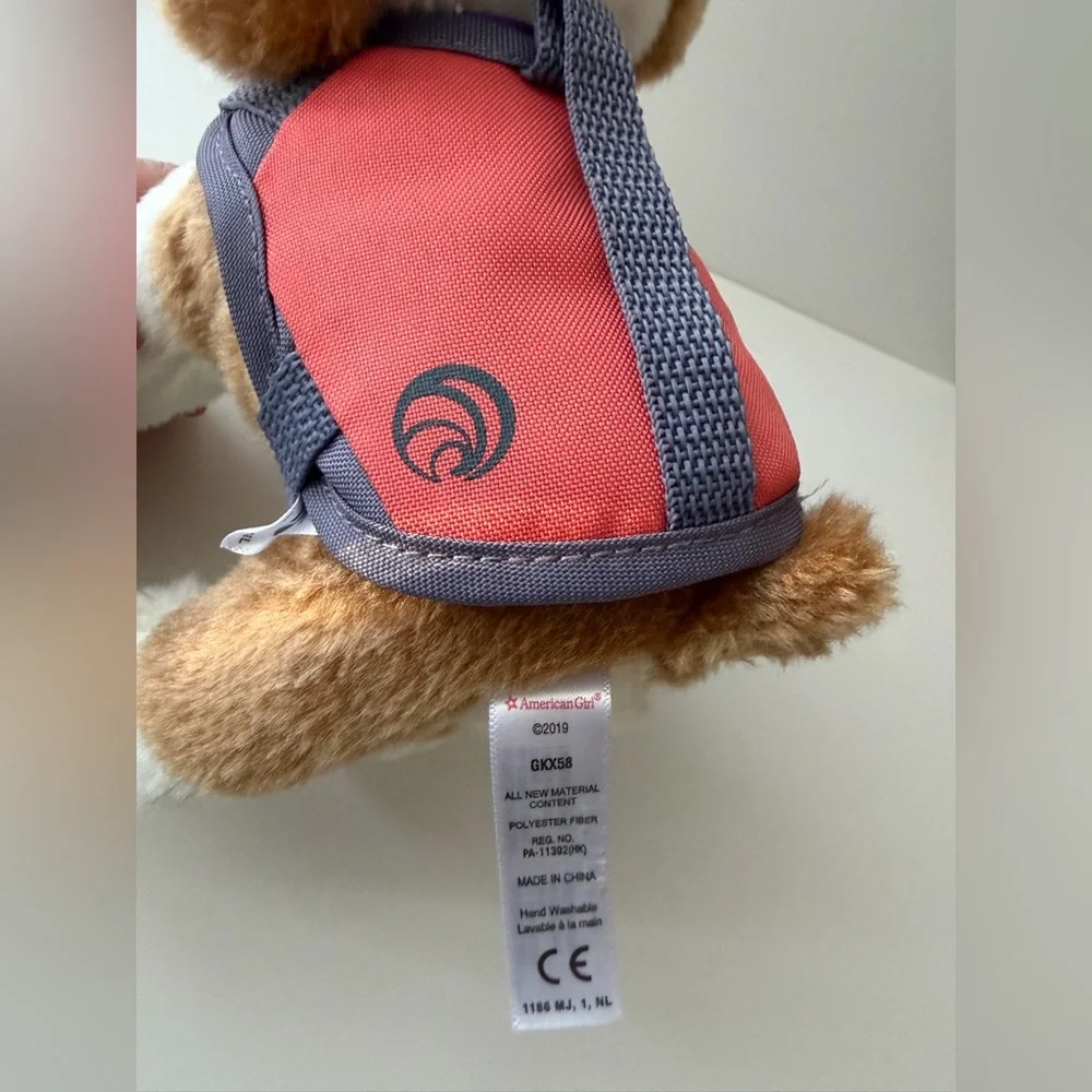AMERICAN GIRL 2020 Joss's Girl of the Year Bulldog with Life Vest-Retired Plush